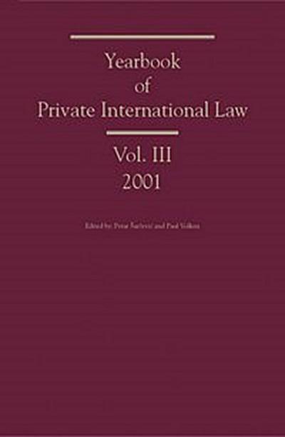 Yearbook of Private International Law