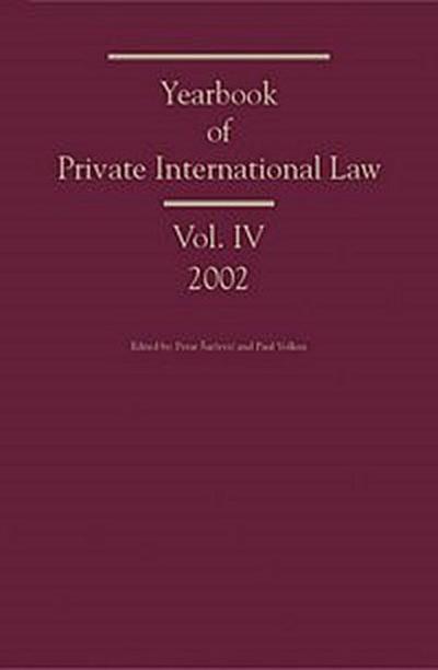 Yearbook of Private International Law