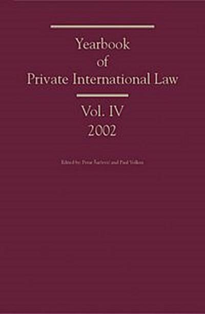 Yearbook of Private International Law