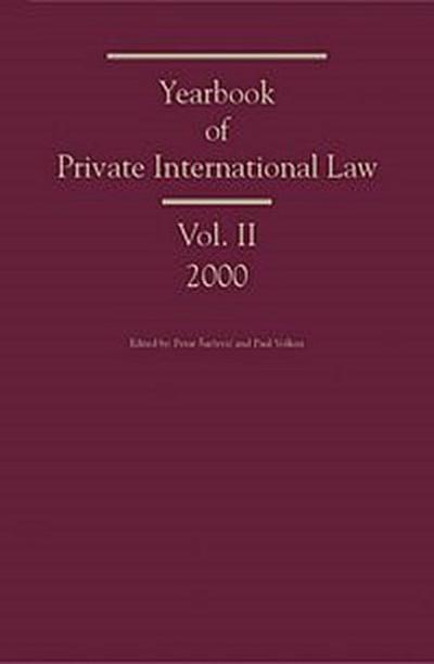 Yearbook of Private International Law
