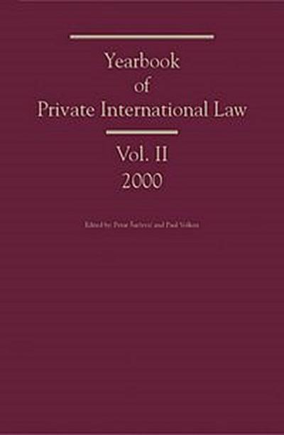 Yearbook of Private International Law