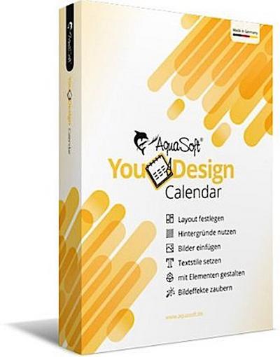 YouDesign Calendar, 1 DVD-ROM