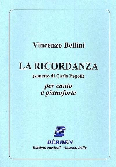 La Ricordanzaper soprano e pianoforte