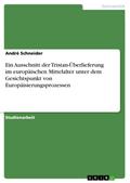 Ein Ausschnitt der Tristan-Überlieferung im europäischen Mittelalter unter dem Gesichtspunkt von Europäisierungsprozessen