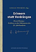 Erinnern statt Verdrängen