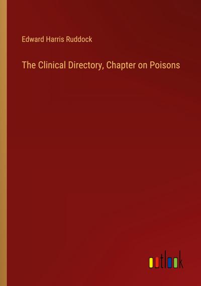The Clinical Directory, Chapter on Poisons