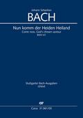 Nun komm der Heiden Heiland (Klavierauszug)