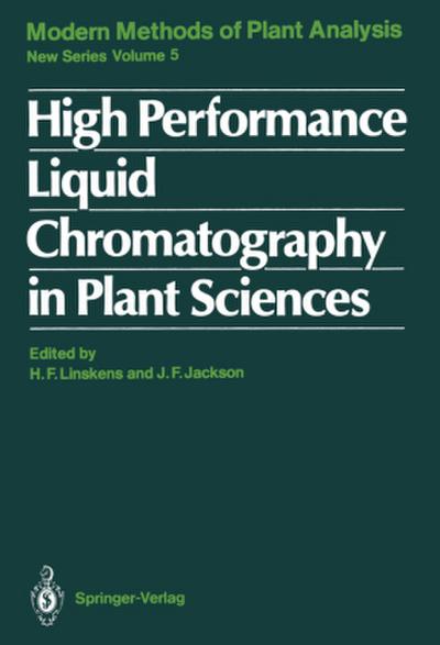 High Performance Liquid Chromatography in Plant Sciences