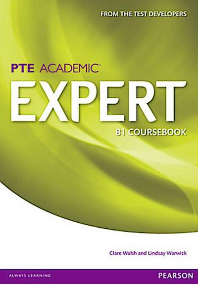 Expert Pearson Test of English Academic B1 Standalone Coursebook