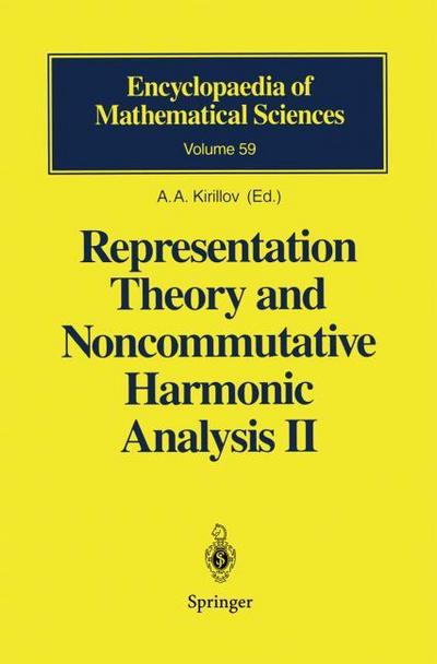 Representation Theory and Noncommutative Harmonic Analysis II