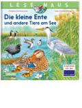 Die kleine Ente und andere Tiere am See