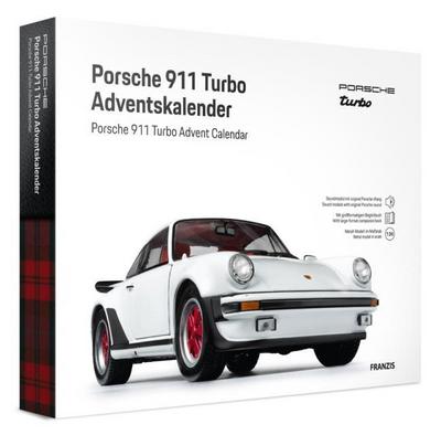FRANZIS 67221 - Porsche 911 Turbo 1:24 Grand-Prix-Weiß Adventskalender