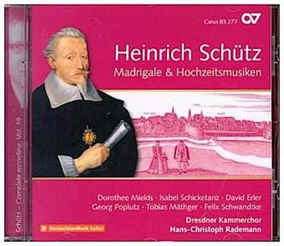 Madrigale & Hochzeitsmusiken, 1 Audio-CD