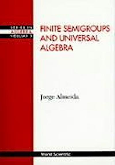 Finite Semigroups and Universal Algebra