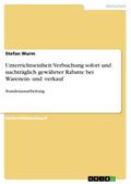 Unterrichtseinheit: Verbuchung sofort und nachträg