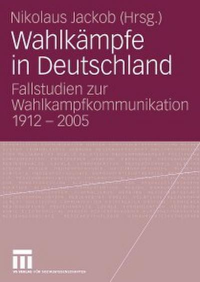 Wahlkämpfe in Deutschland