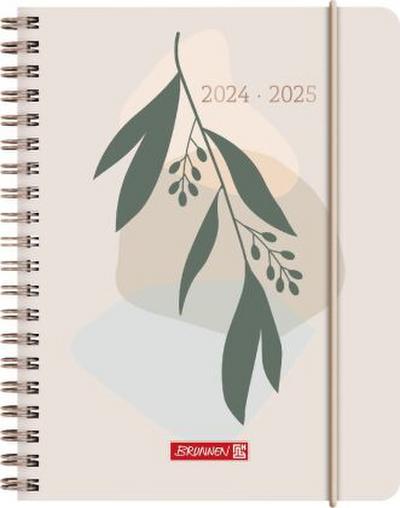 Schülerkalender 2024/2025 Mediterranean, 2 Seiten = 1 Woche, A6, 208 Seiten, mehrfarbig