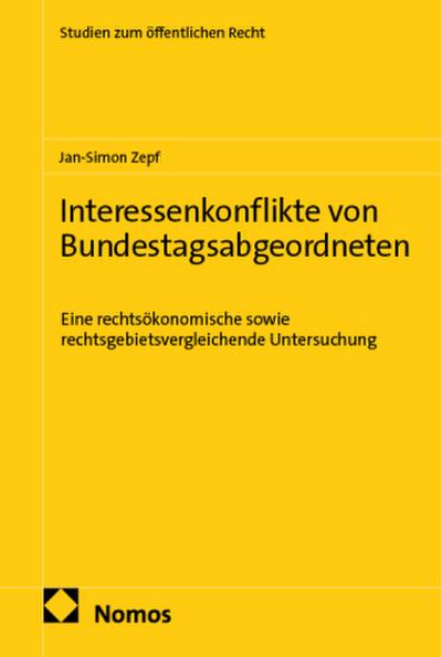 Interessenkonflikte von Bundestagsabgeordneten
