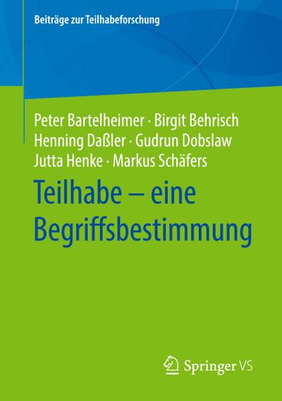 Teilhabe - eine Begriffsbestimmung