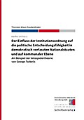 Der Einfluss der Institutionsordnung auf die polit