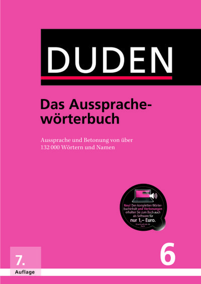 Duden - Das Aussprachewörterbuch