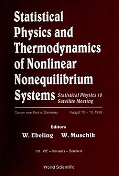 STAT PHYS & THERMODYN OF NONLINEAR EQN