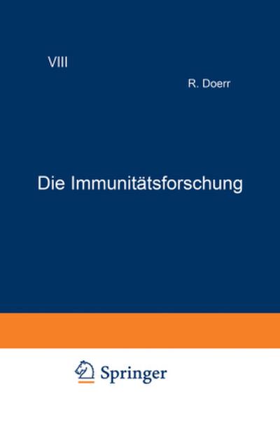 Die Immunitätsforschung