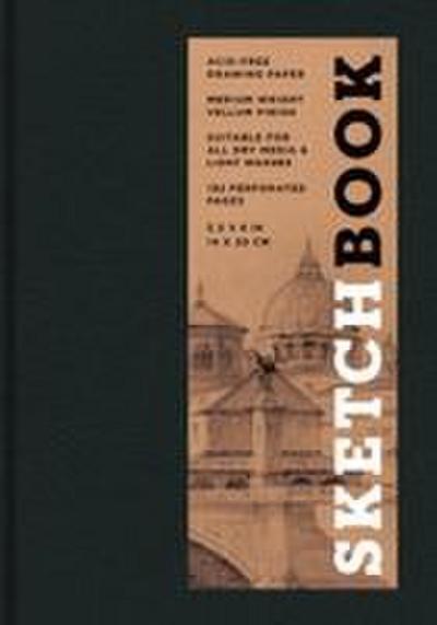 Sketchbook 5.5 X 8 Black Hardcover Mixed Media Sketchbook for Drawing