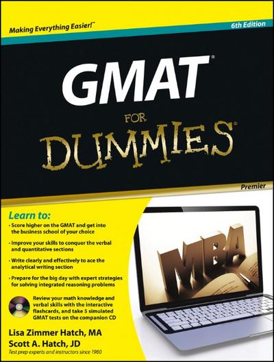 GMAT For Dummies, Premier