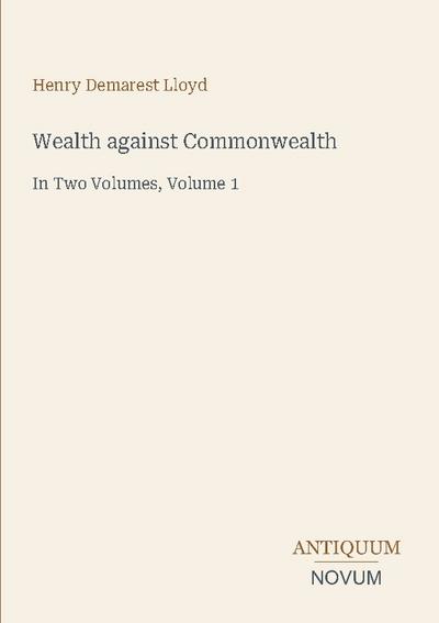 Wealth against Commonwealth