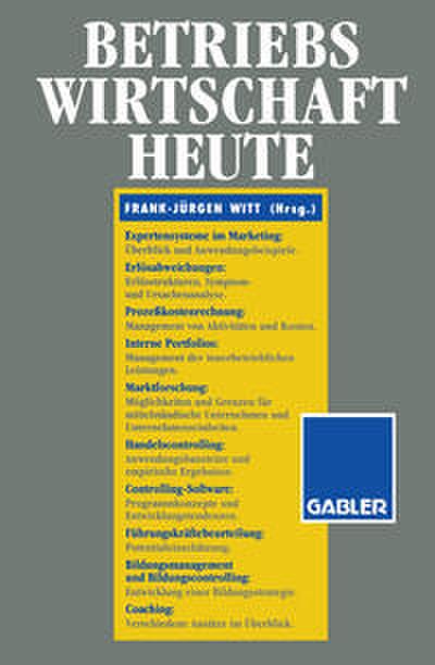 Betriebswirtschaft heute