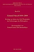 Edmund Husserl 1859–2009