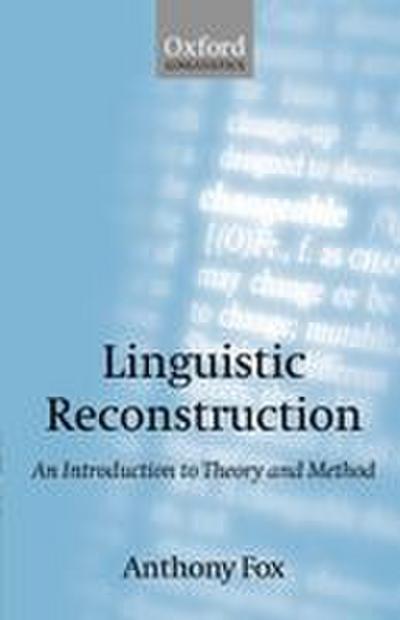 Linguistic Reconstruction