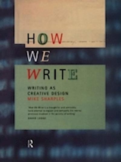 How We Write