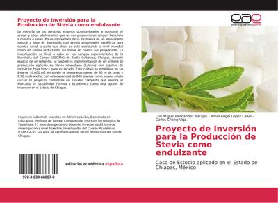 Proyecto de Inversión para la Producción de Stevia como endulzante
