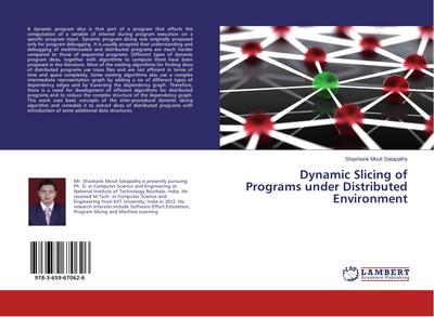 Dynamic Slicing of Programs under Distributed Environment