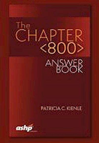 Kienle, P:  The Chapter 800 Answer Book