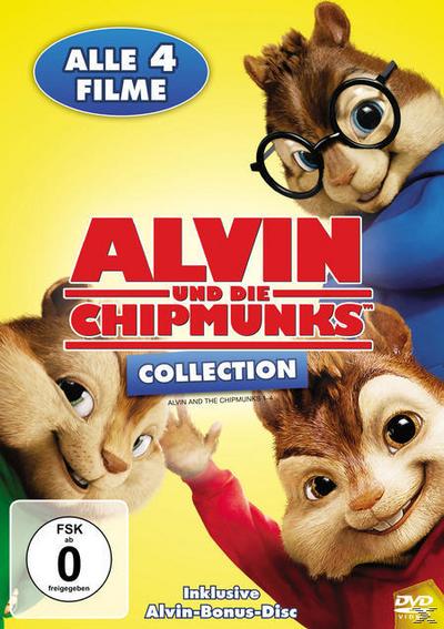 Alvin und die Chipmunks Collection 1-4 DVD-Box