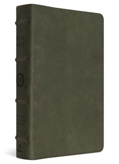 ESV Heirloom Bible, Veritas: Single Column Edition (Cowhide, Tuscan Green)