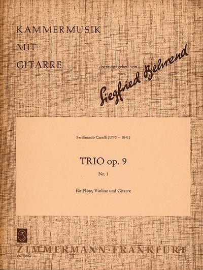 Trio op.9 Nr.1für Flöte, Violine und Gitarre