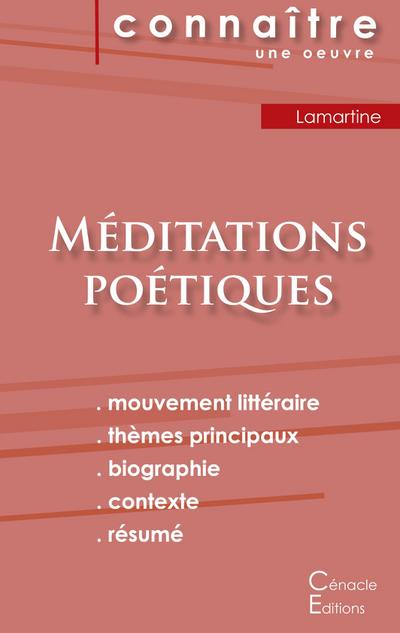 Fiche de lecture Méditations poétiques de Lamartine (Analyse littéraire de référence et résumé complet)