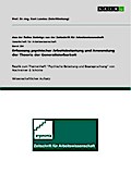 Erfassung psychischer Arbeitsbelastung und Anwendung der Theorie der Generalisierbarkeit - Rainer Oesterreich