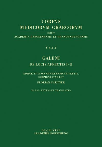 Galeni De locis affectis I–II