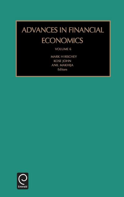 Advances in Financial Economics