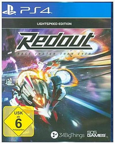 Redout, 1 PS4-Blu-ray Disc