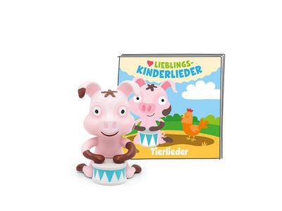 tonies Hörfiguren für Toniebox, Lieblings-Kinderlieder – Tierlieder, Kinderlieder ab 3 Jahren, Spielzeit ca. 53 Minuten