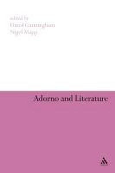 Adorno and Literature