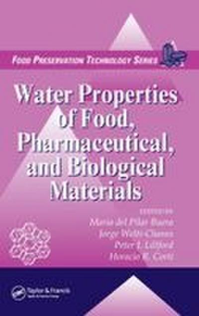 Water Properties of Food, Pharmaceutical, and Biological Materials