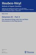Houben-Weyl Methods of Organic Chemistry Vol. E 8d, 4th Edition Supplement
