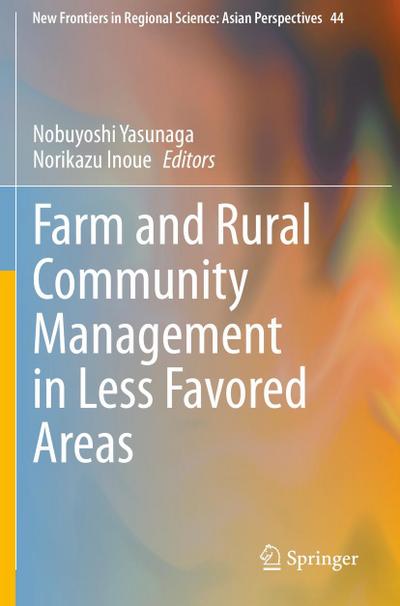 Farm and Rural Community Management in Less Favored Areas